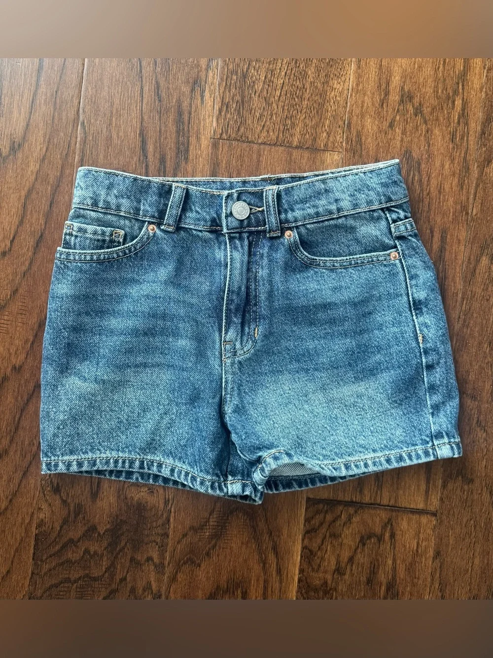 PacSun Girls Light Blue Denim Shorts 8T